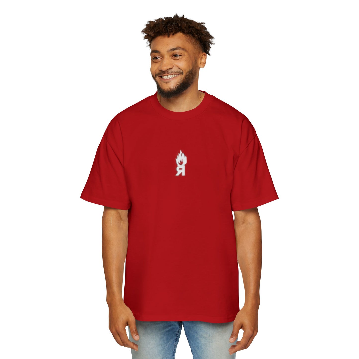 Bonfire Mosaic Tee in Red