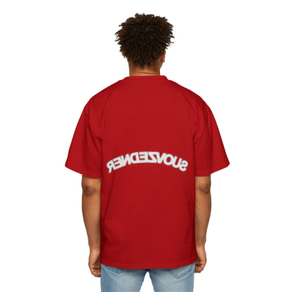 Bonfire Mosaic Tee in Red